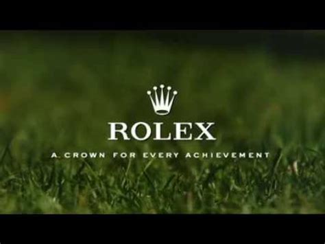 rolex golf commercial 2009|golf rolex series.